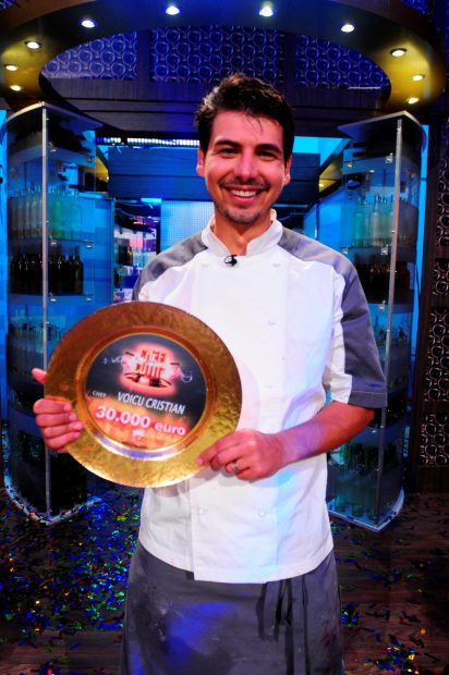 Cristian Voicu este câștigătorul de la „Chefi la cuțite”