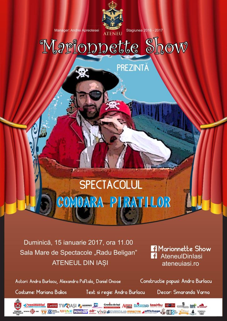 afis Comoara piratilor