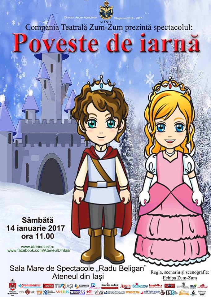 afis Poveste de iarna