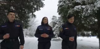 Jandarmi iarna