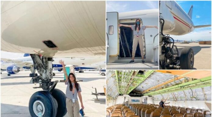 O româncă stabilită în SUA şi-a cumpărat un avion Boeing 777 ca să-l transforme în casa visurilor ei. Tânăra vrea să-l şi închirieze