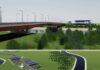Moment istoric la Prut. Podul care leagă Republica Moldova de Autostrada Unirii A8 și de rețeaua europeană de transport prinde contur