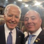 Andrei Muraru, selfie cu Joe Biden