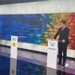 Nicușor Dan, singur în platou, la o dezbatere tv neonorată de George Simion