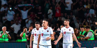 Jucătorii de la Shkendija, în Azerbaijan / Foto: Instagram @fcshkendija