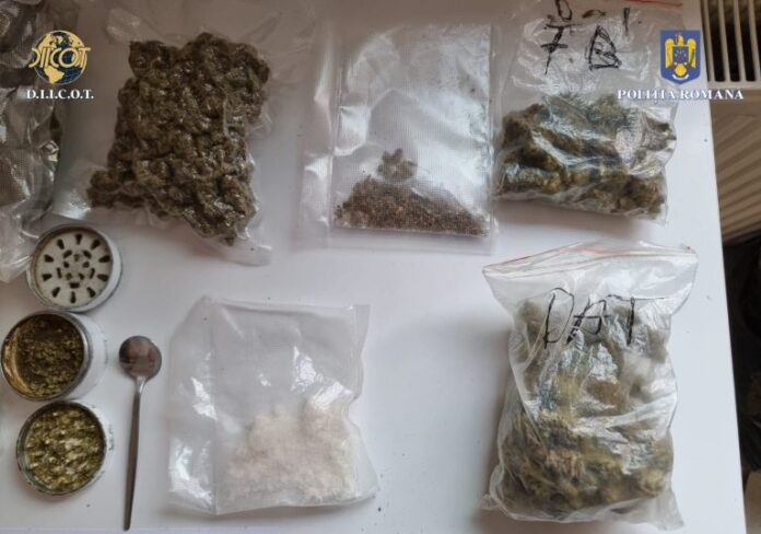 Drogurile găsite de politie