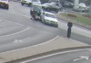accident intrare in oras