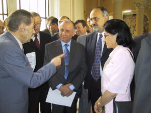 Ion Iliesc și Ion Solcanu și Ecaterina Andronescu