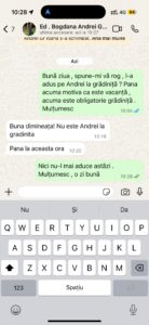 discutie educatoare si mama