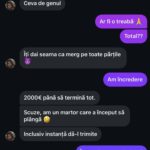 conversatii nina cu un client
