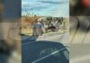 Accident grav în comuna Bălțați. Trei persoane sunt încarcerate și inconștiente