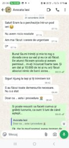 discutii Nina si clienti