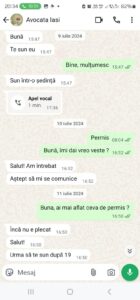 discutii Nina si clienti