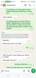 discutii Nina si clienti