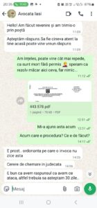 discutii Nina si clienti
