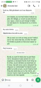 discutii Nina si clienti
