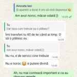 discutii Nina si clienti