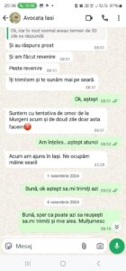 discutii Nina si clienti