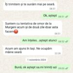 discutii Nina si clienti