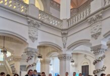 Mamutul de la Palatul Culturii a fost prezentat publicului