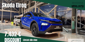 Mega Auto – Škoda Iași lansează oferta specială pentru noul SUV 100% electric: Škoda Elroq 50