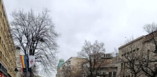 Un bărbat pe trotinetă a lovit o mașină pe Bvd. Ștefan cel Mare