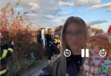VIDEO Denisa, fata care a murit nevinovată în tragicul accident din Bălțați, a fost condusă pe ultimul drum de cei dragi