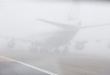 Ceaţă densă pe aeroportul din Iaşi: Zborul Bucureşti-Iaşi şi retur a fost anulat, în timp ce alte două curse aeriene au fost redirecţionate la Suceava