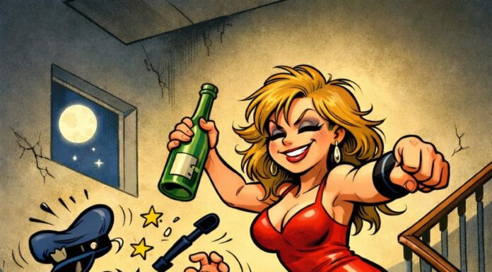 Legea, bastonul și Doamna cu Pumni de Catifea