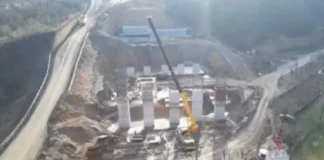 Imagini spectaculoase de pe unul dintre cele mai complexe noduri rutiere din România