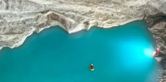 VIDEO În Europa a fost descoperit cel mai mare lac subteran din lume: e foarte bogat în minerale și e la peste 100 m adâncime