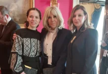 Ținutele Mirabelei Grădinaru la Casa Albă, create de Irina Schrotter