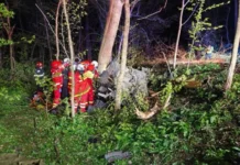 Accident mortal: Sfârșit cumplit pentru doi tineri de 20 de ani într-un bolid BMW M4