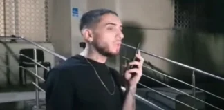 Fulgy a amenințat pe rețelele sociale că aruncă blocul în aer. Polițiștii au intrat peste el în apartament