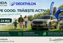 Mega Auto – Škoda Iași și Decathlon invită familiile la evenimentul „Drive Good. Trăiește Activ.”