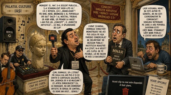 O SCRISOARE PIERDUTĂ PRIN PALATUL CULTURII