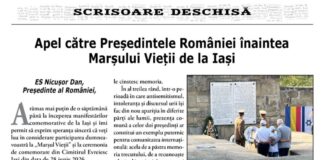 Rabinul Josef Wasserman, scrisoare deschisă către președintele Nicușor Dan