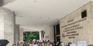 Proteste la Iași: angajații ANAF contestă proiectul noii legi a salarizării