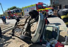 Accident rutier în comuna Țigănași