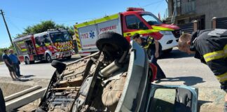 Accident rutier în comuna Țigănași