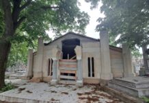 EXCLUSIV. Misteriosul cavou princiar, de 16 locuri, al familiei Ghyka din Cimitirul Eternitatea. Investiție masivă într-un cavou tras pe linie moartă