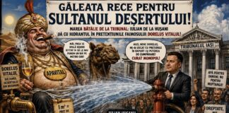 Găleata rece pentru Doreluș, Sultanul Deșertului din Buzunare!