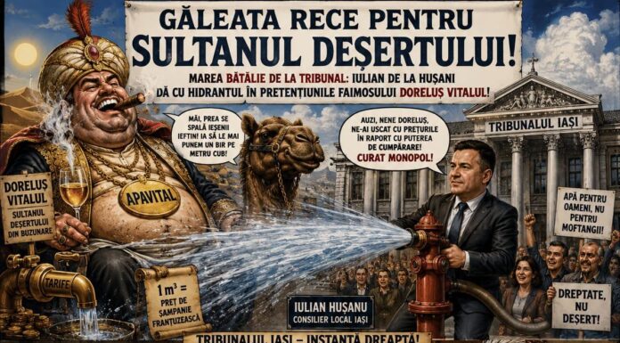 Găleata rece pentru Doreluș, Sultanul Deșertului din Buzunare!