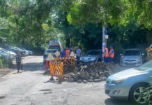 Accident de muncă pe Aleea Rozelor din Iași. Un angajat ApaVital a ajuns la spital după ce a fost electrocutat în timpul unor lucrări