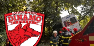 Reacția clubului Dinamo după tragicul accident din Argeș: Un membru al staff-ului medical a murit, antrenorul Adrian Ropotan este în spital