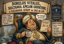 Doreluș Vitalul, Sultanul Apelor Giudețene, și Războiul Sfânt de 262 de Lei
