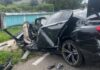 Un tânăr din Iași a intrat cu mașina într-un cap de pod din localitatea nemțeană Tupilați