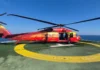 VIDEO Misiune de salvare în Marea Neagră. O persoană, evacuată cu un Black Hawk de pe o navă din zona Neptun Deep
