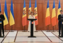 Declarații comune Nicușor Dan, Maia Sandu și Zelenski: „Independența înseamnă să ai lumină și căldură în casă indiferent ce se decide la Moscova”