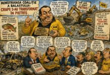 Monstruoasa coaliție a balastului: Crapii lu’ Vasâli s-au transformat în pietriș